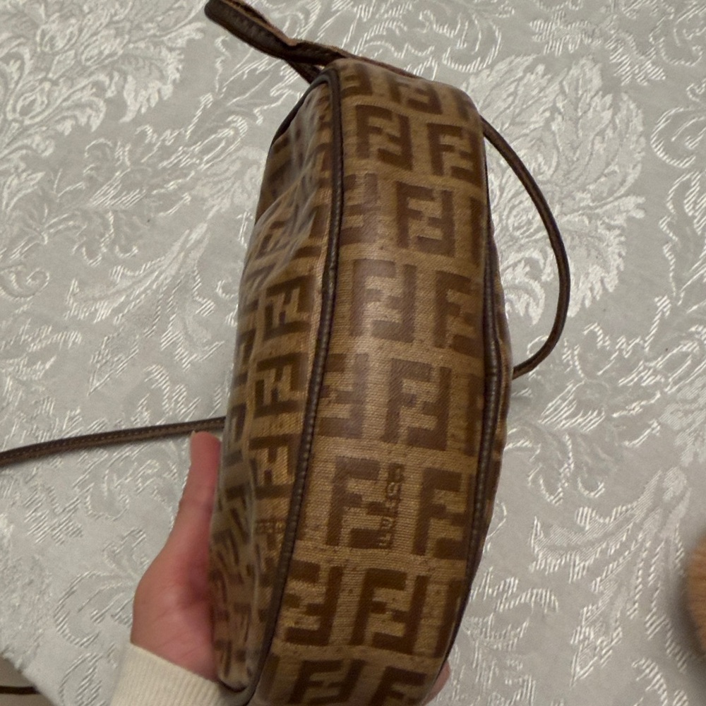 Fendi Zucchino Mini Coated Canvas bag👜PRICE FIRM - Picture 9 of 10
